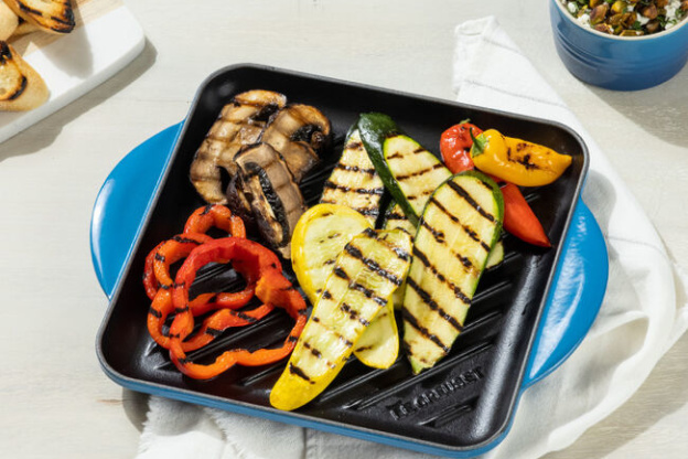 Le Creuset's Grill Pan Is the Ultimate Tool for Barbecue Season — And It's on Sale!