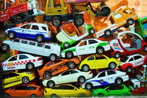 This Viral TikTok Hack for Storing Toy Cars Doubles as Cool Wall Art