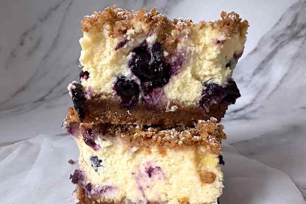“Like Cheesecake, Without All the Work”: The Lemon-Blueberry Bars I’m Bringing to Every Summer Gathering