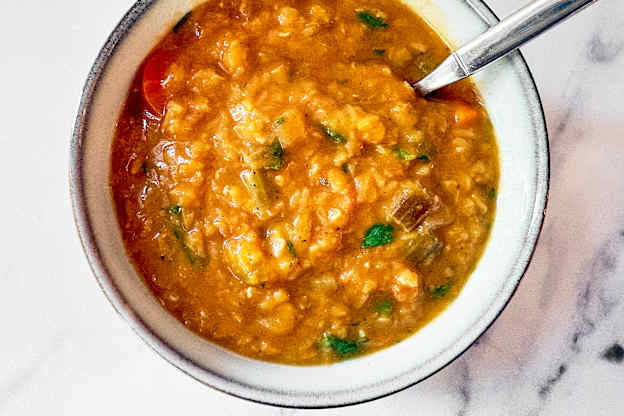 The High-Fiber, High-Protein Soup I Make Every Fall
