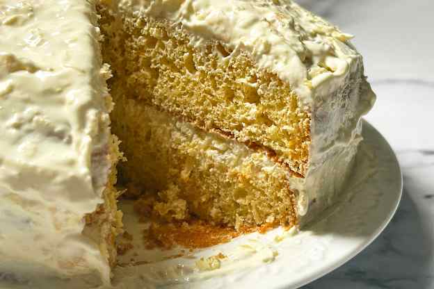 My Grandma Always Adds This Canned Fruit to Boxed Yellow Cake Mix