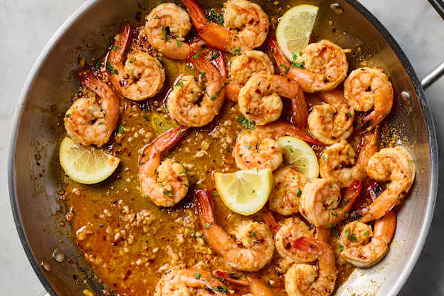 My Favorite 10-Minute Shrimp Dinner Has the Most Delicious Butter Sauce