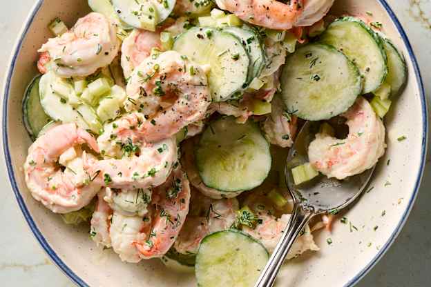 My Light and Creamy Shrimp Salad Won't Last 10 Minutes This Summer