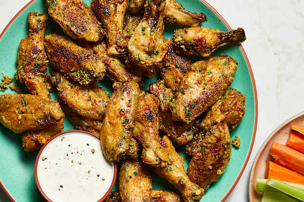 Garlic Parmesan Wings