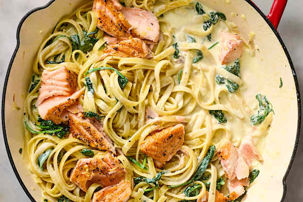 Creamy Salmon Pasta