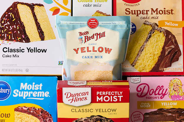 We Tried 7 Boxed Yellow Cake Mixes — And This Iconic $1 Box Swept Them All