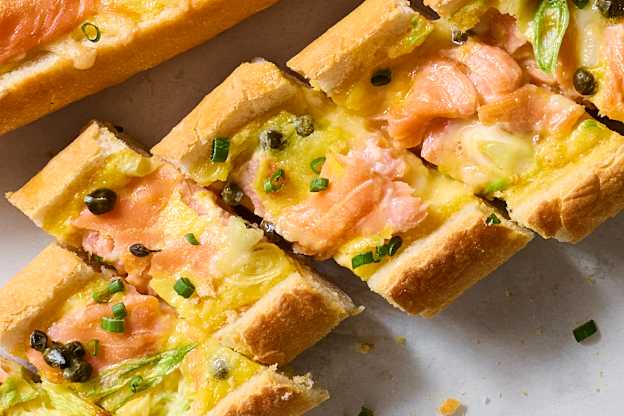Smoked Salmon Egg Boats