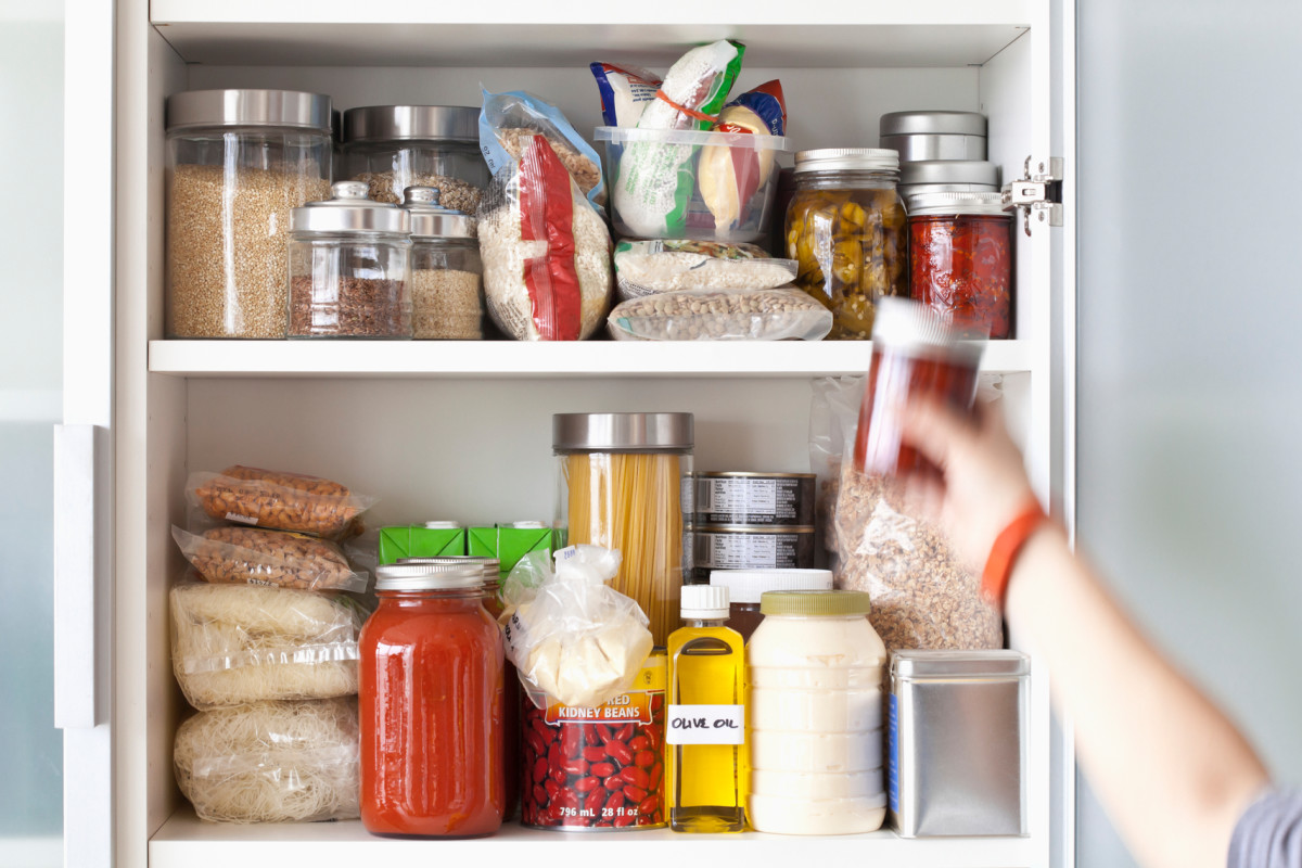 I Managed to Squeeze a Pantry into My Entryway Closet — For Less than $60