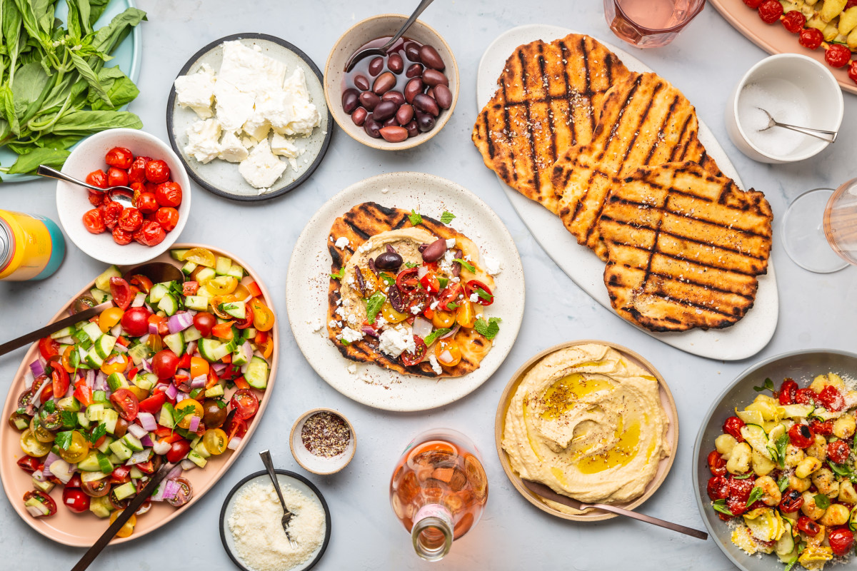 Fire up Your Grill for This Easy Mediterranean-Inspired Menu