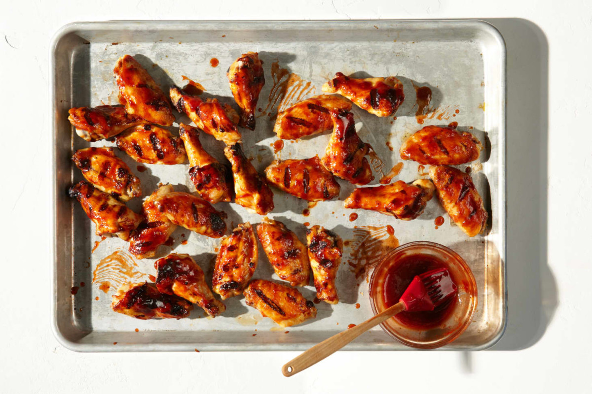 BBQ Chicken Wings with a Slow Cooker Twist