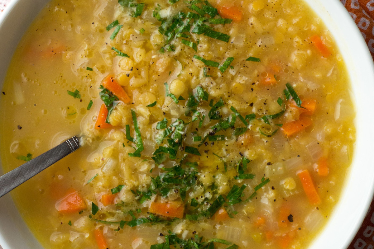 The Easiest Red Lentil Soup