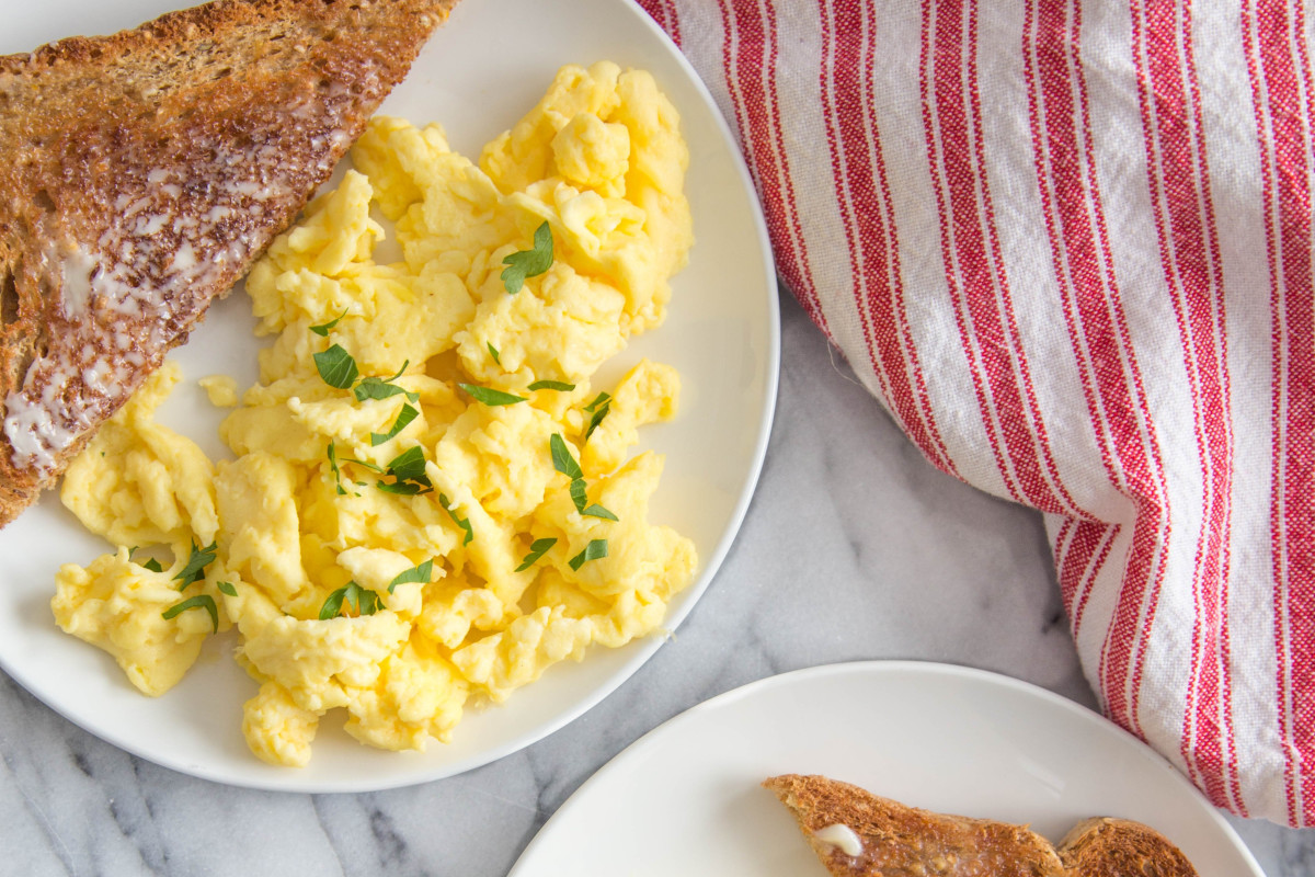 The Secret to Fluffy Diner-Style Eggs Is Actually a Coffee Tool