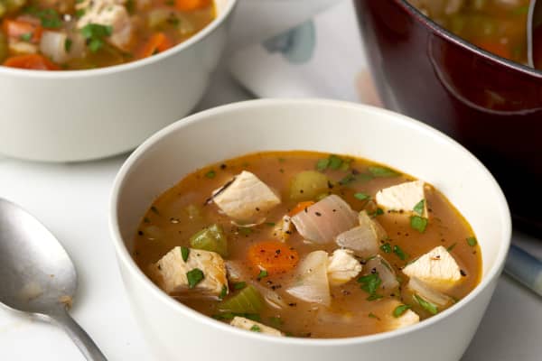 Post-Thanksgiving Turkey Vegetable Soup