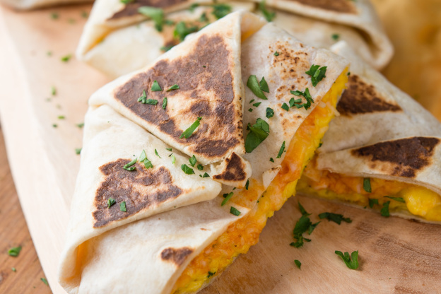 The Wrapped Breakfast Quesadilla