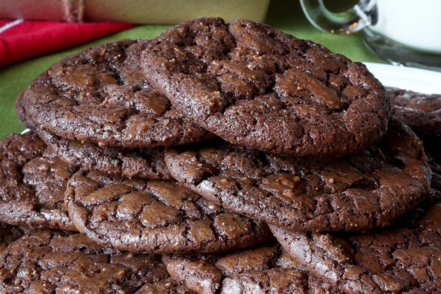 Chewy Chocolate Gingerbread Cookies