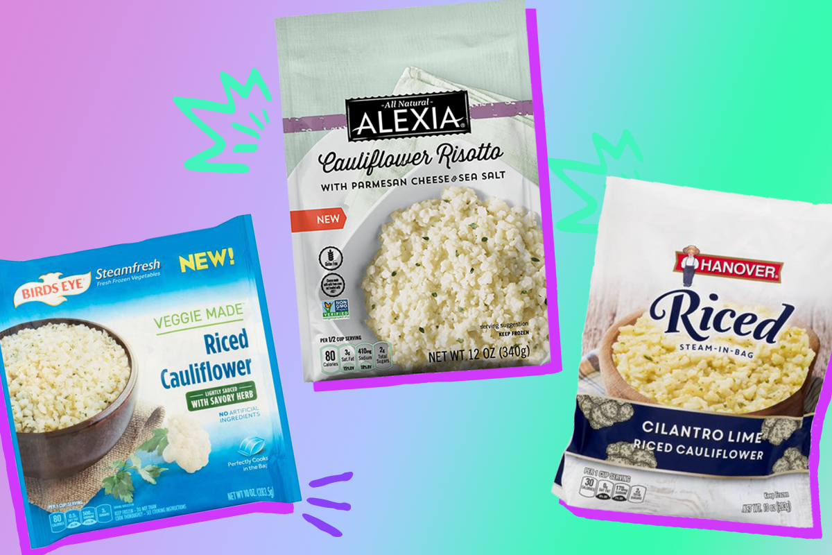 The Best Flavored Cauliflower Rice in the Freezer Section