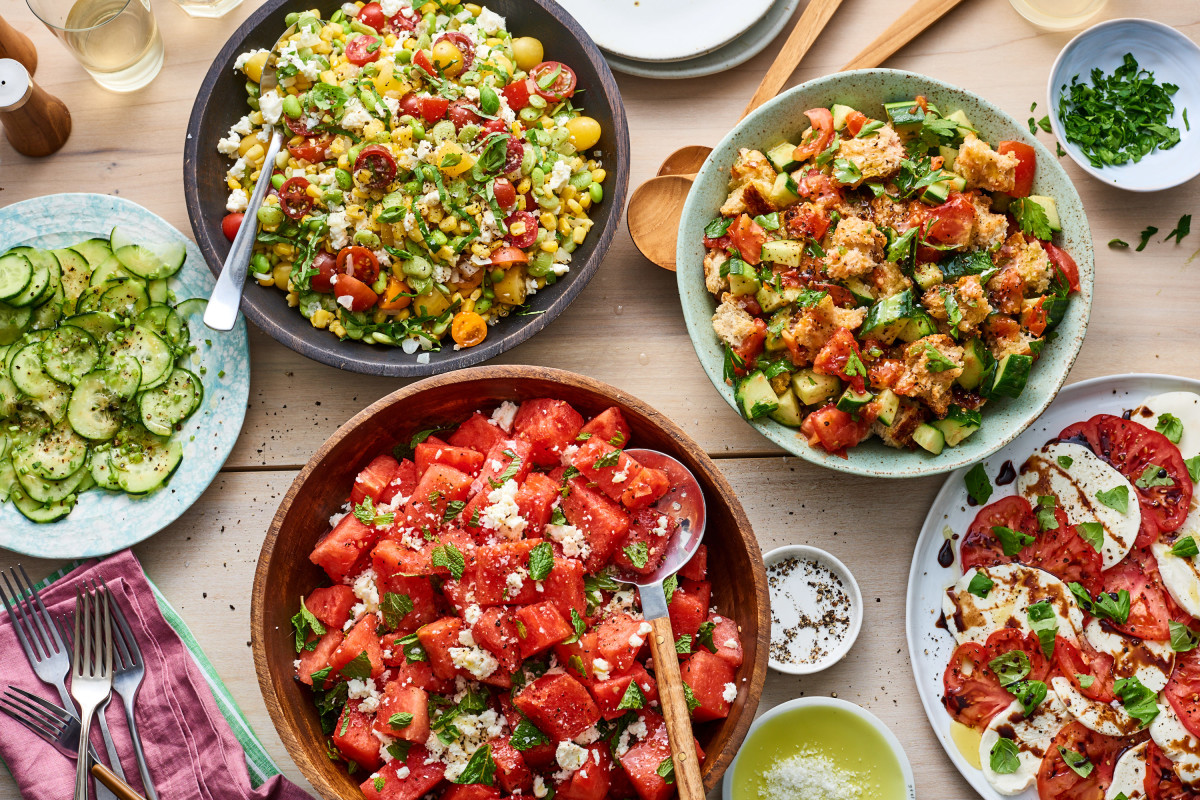 75+ Easy Salad Recipes for Spring and Summer