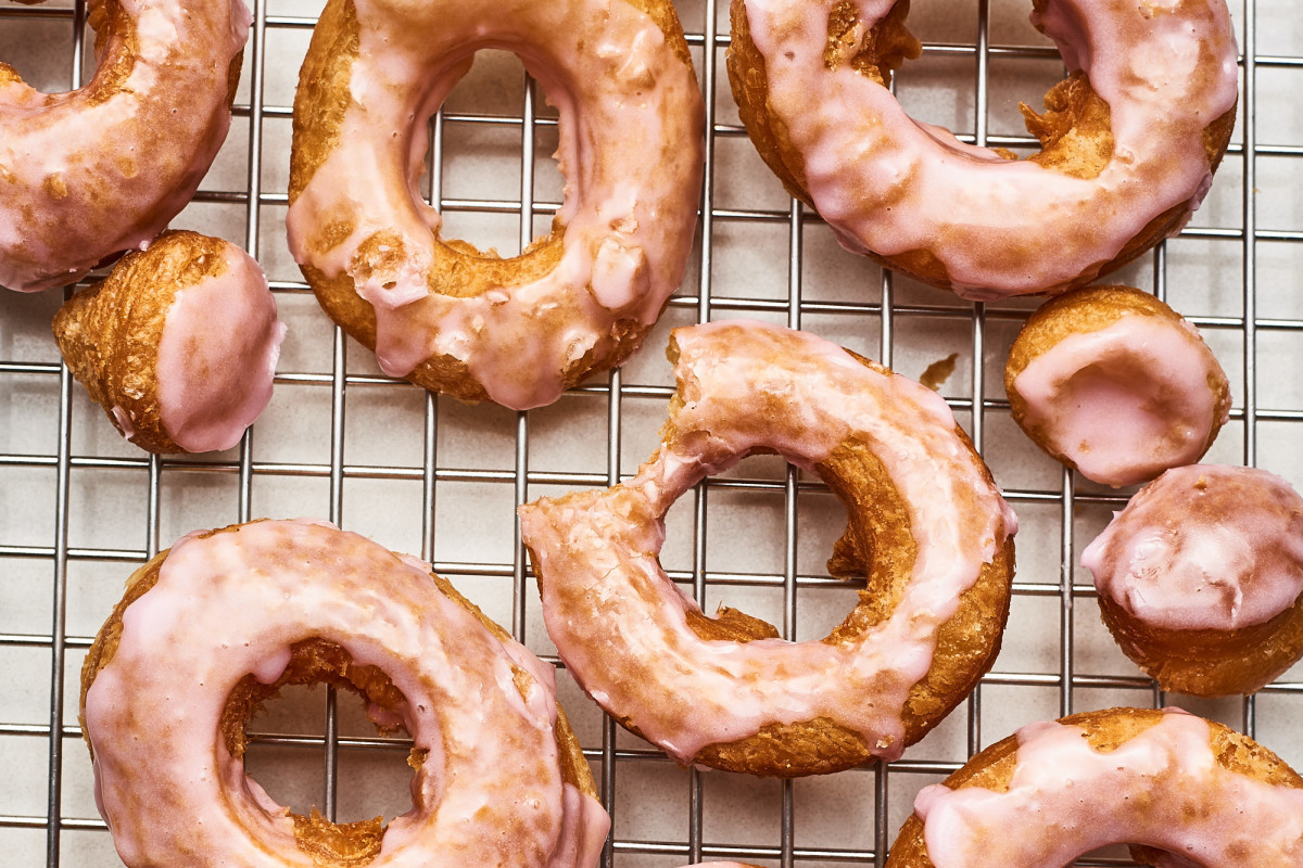 30-Minute Puff Pastry Glazed Doughnuts Are the Ultimate Lazy Breakfast Treat