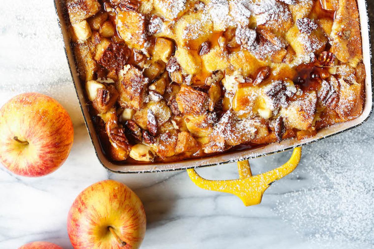 Prep This Cinnamon Apple French Toast the Night Before to Wake up to a Spectacular Breakfast