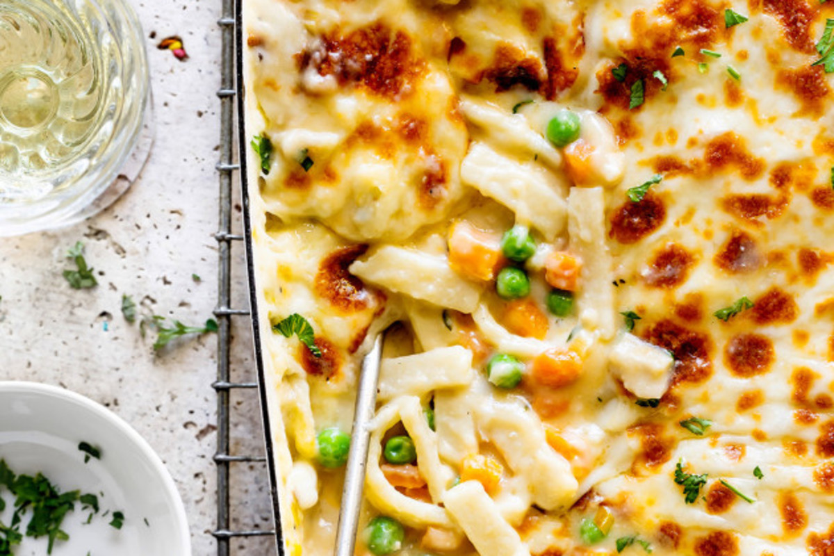 This Cheesy Chicken Soup Casserole Is the Ultimate Comfort Food