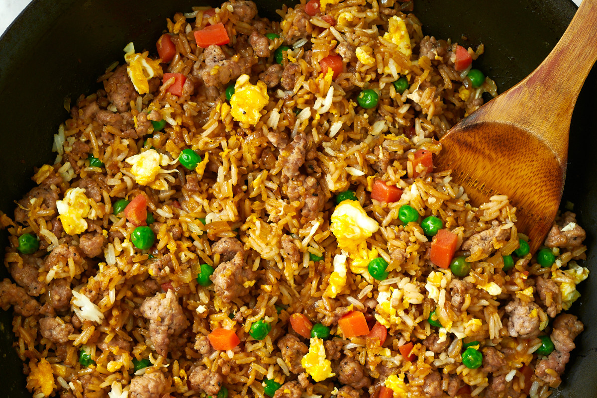 This Pork Fried Rice Is Ready in 15 Minutes