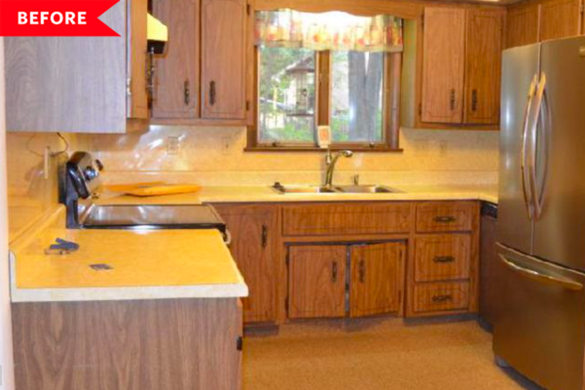 Before and After: This DIY IKEA Kitchen Now Has So Much More Natural Light