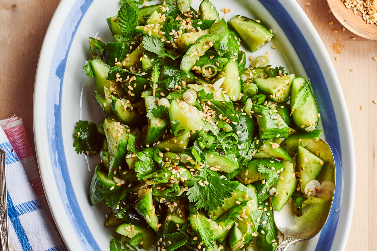 This Japanese-Inspired Cucumber Salad Is Perfect for Summer