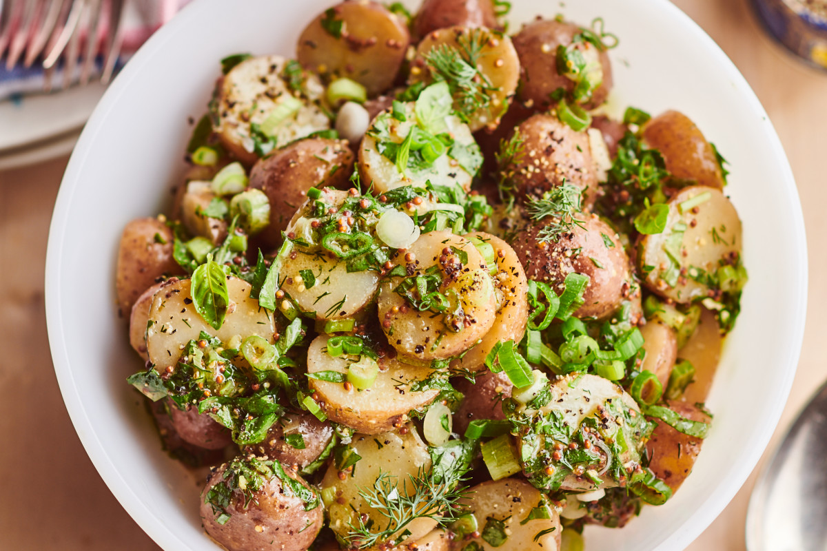 This Mustardy, Herb-Packed Potato Salad Will Whisk You Away to France