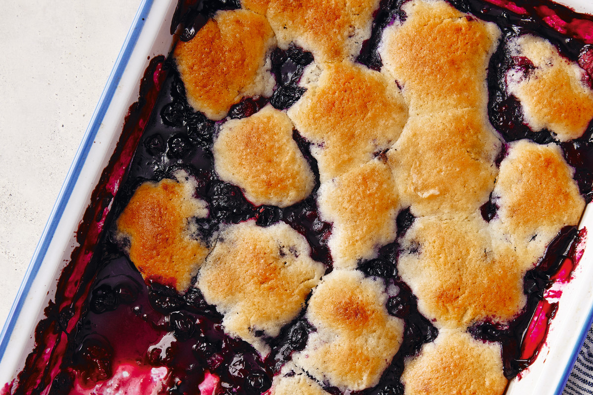 Julia Turshen's Berry and Buttermilk Cobbler