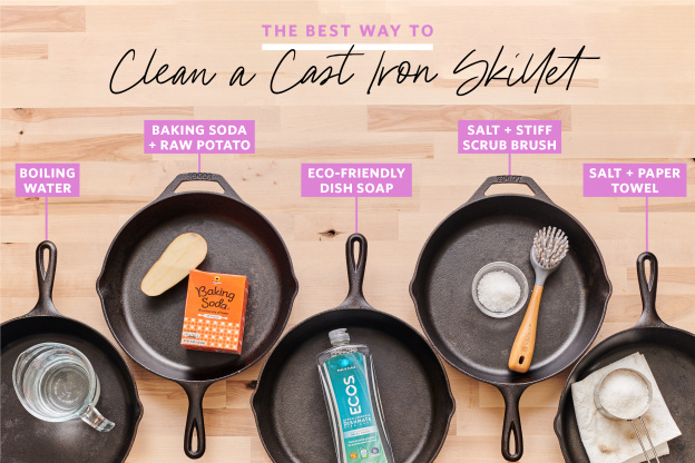 We Tried 5 Methods for Cleaning Cast Iron Skillets and Found a Clear Winner