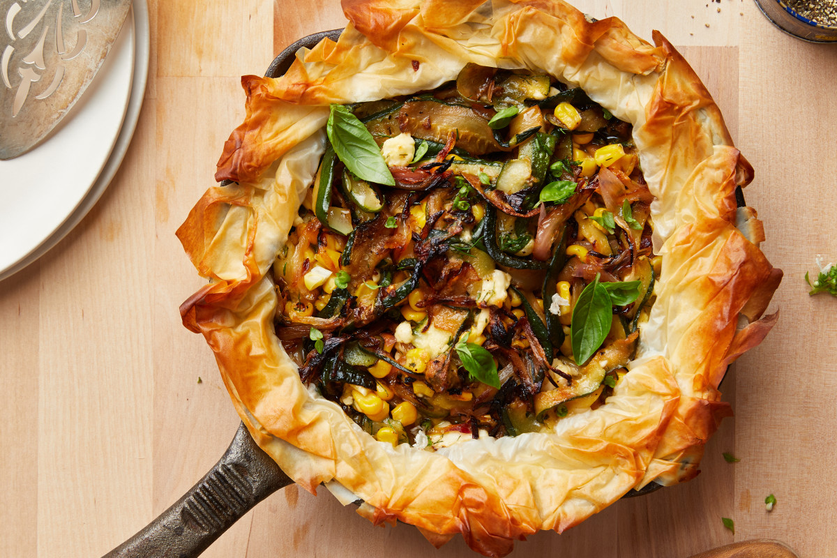 Caramelized Zucchini Phyllo Pie Is All We Want to Eat Right Now