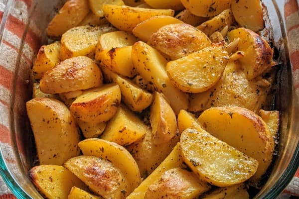 These Greek Lemon Potatoes Have a Secret Ingredient (It Makes Them Truly Life-Changing)