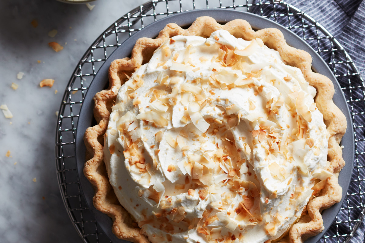 Old-Fashioned Coconut Cream Pie Will Never Go out of Style