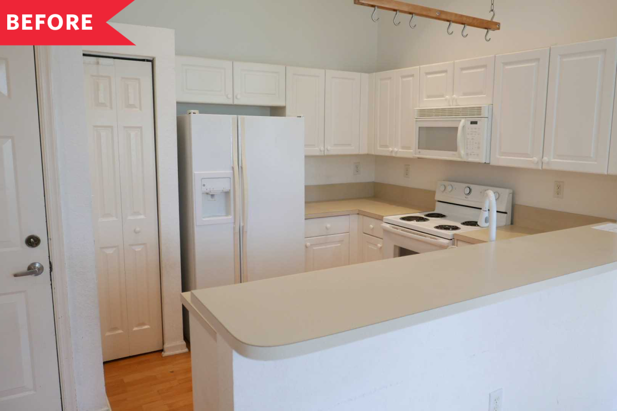 Before and After: This Kitchen Has the Exact Same Layout, but Is Now Way More Functional