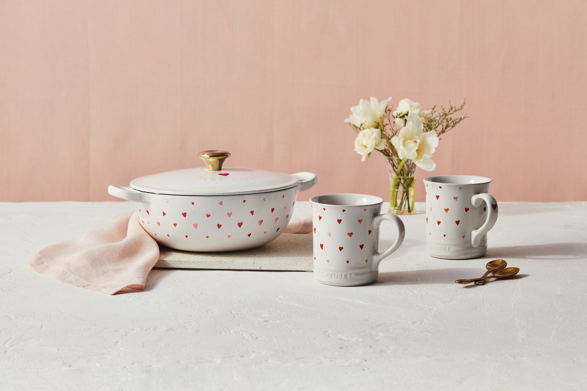 Le Creuset Just Launched an Adorable New Collection for Valentine's Day — And We're in Love!