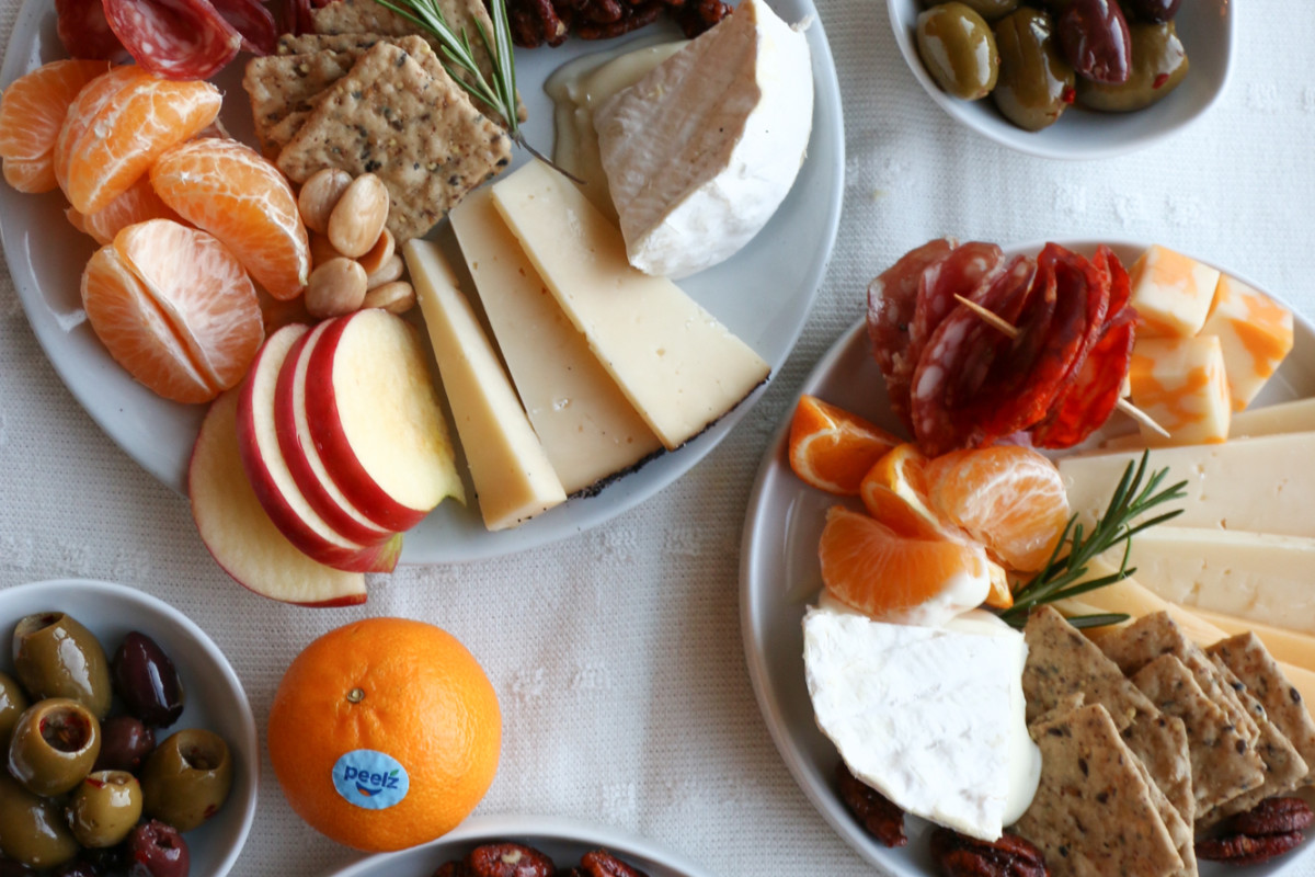 I Can't Think of Anything More Luxurious than a Cheese Snack Plate for Lunch