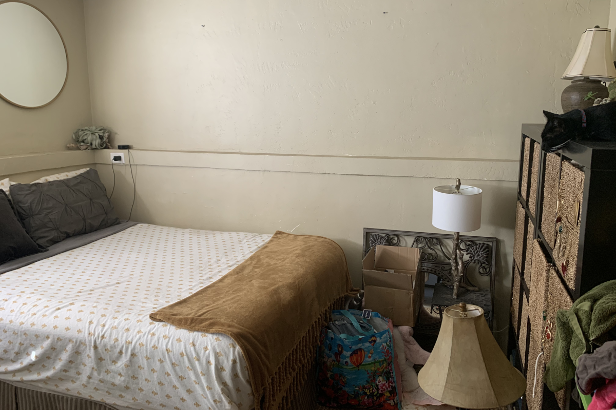 Before and After: A Cramped Bedroom Gets a Space-Maximizing Boho Redo