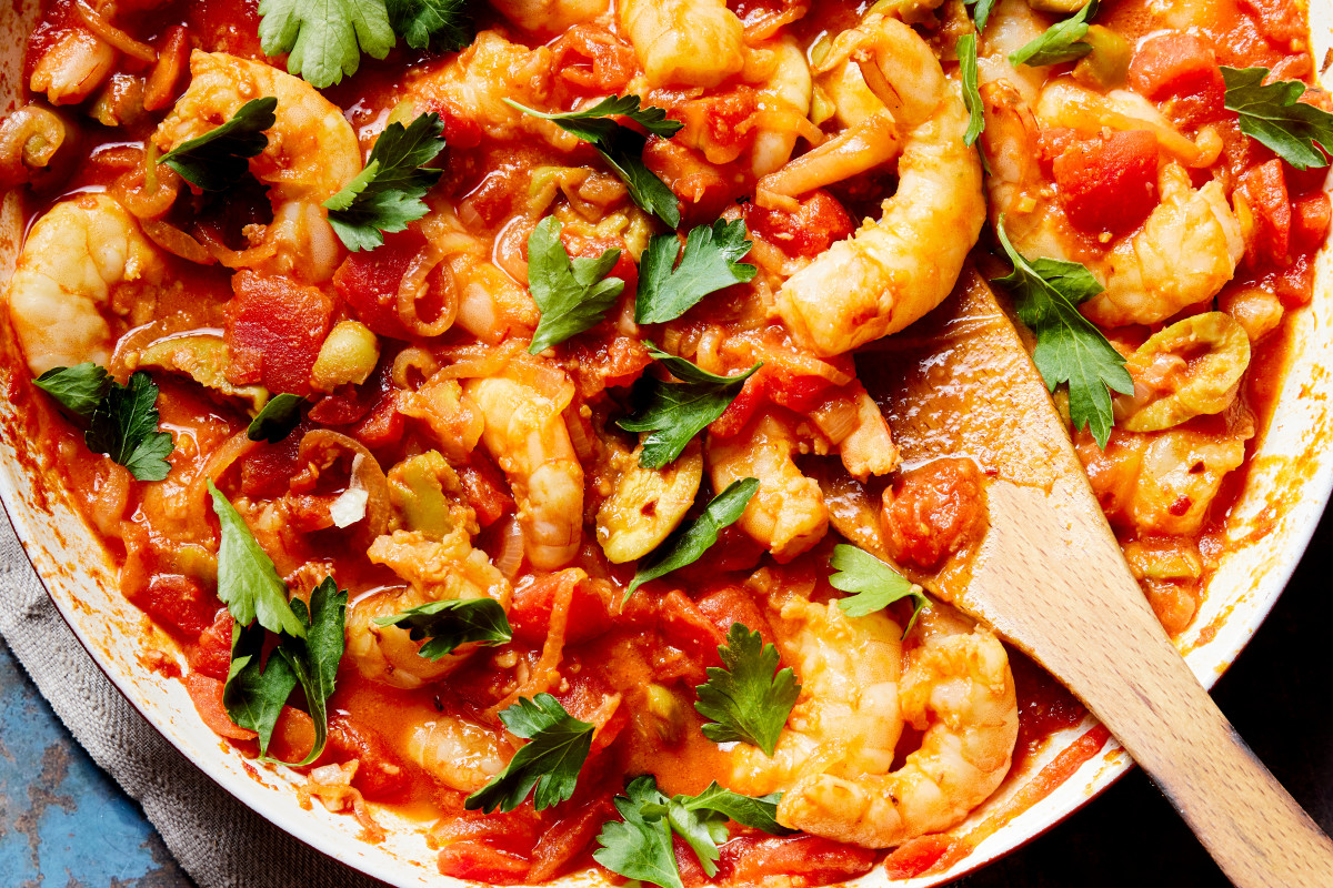 This Spicy Shrimp Skillet Is the Fanciest 30-Minute Dinner I Know