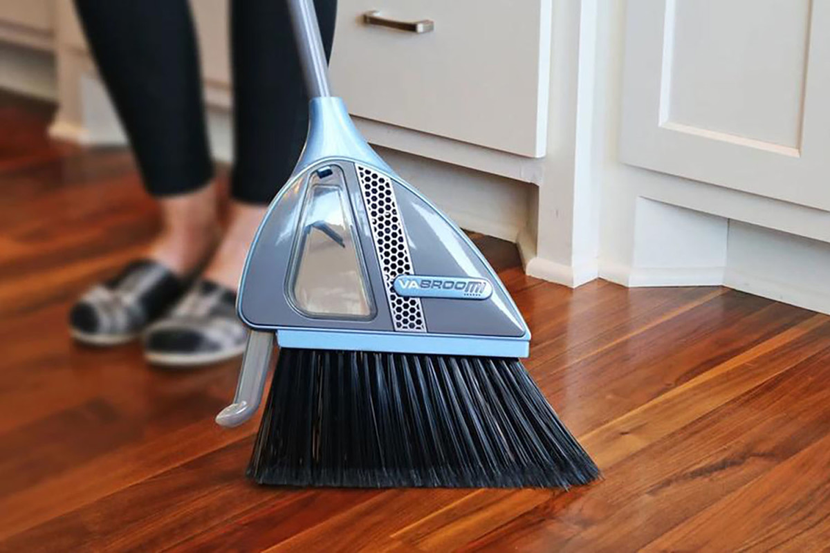 This 2-in-1 Vacuum Broom Makes Cleaning So Much Easier