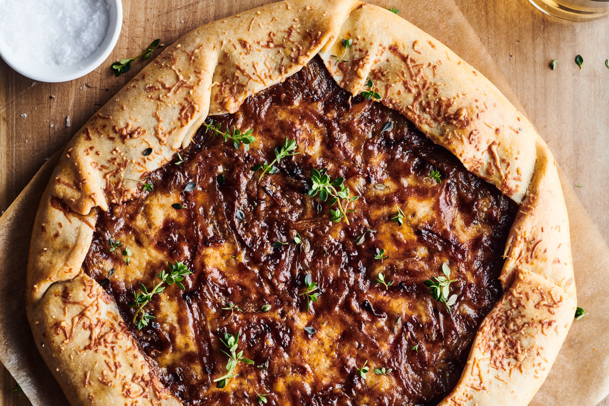 This Cheesy French Onion Galette Always Cures My Cooking Fatigue