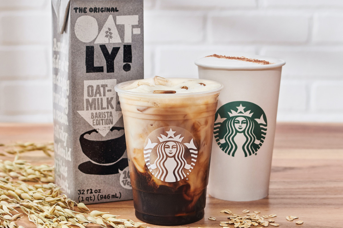 You Can Now Get Oatly Oat Milk at Starbucks