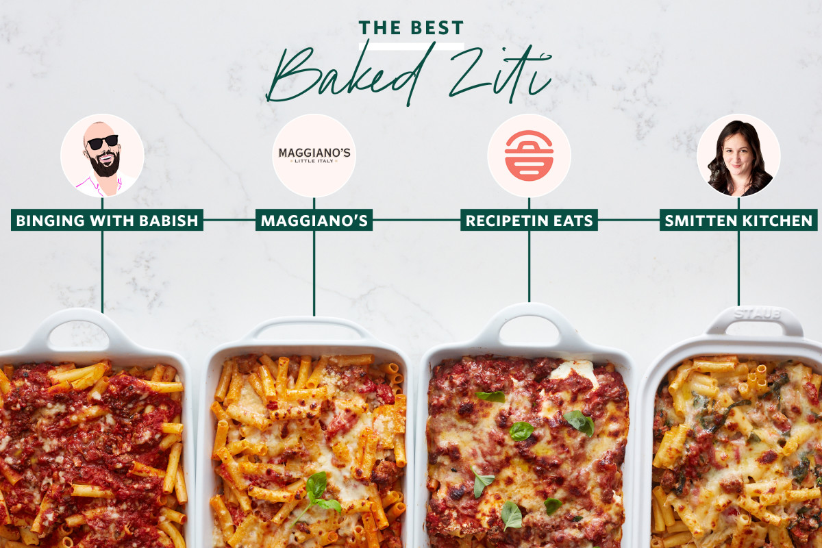 We Tested 4 Popular Baked Ziti Recipes and It Was Impossible to Pick a Winner