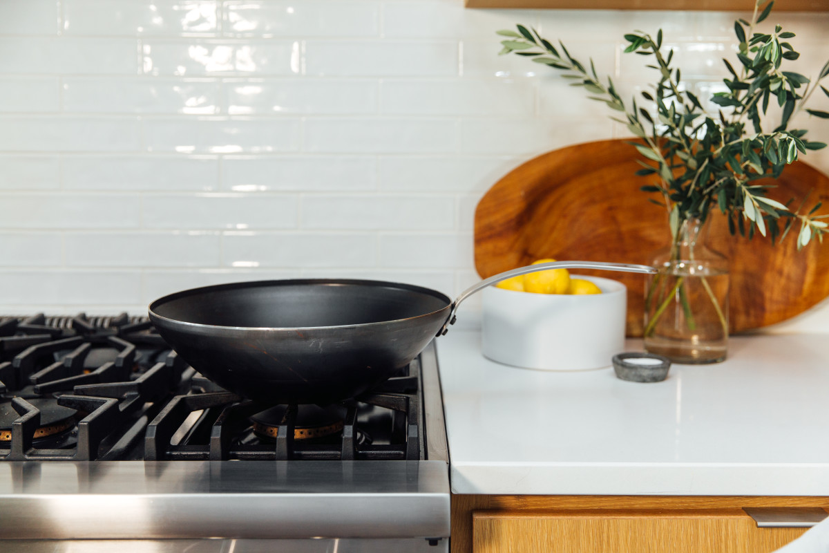 This Blue Carbon Steel Wok Is Back in Stock After Selling out Three Times