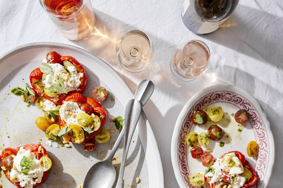 Caprese Stuffed Peppers