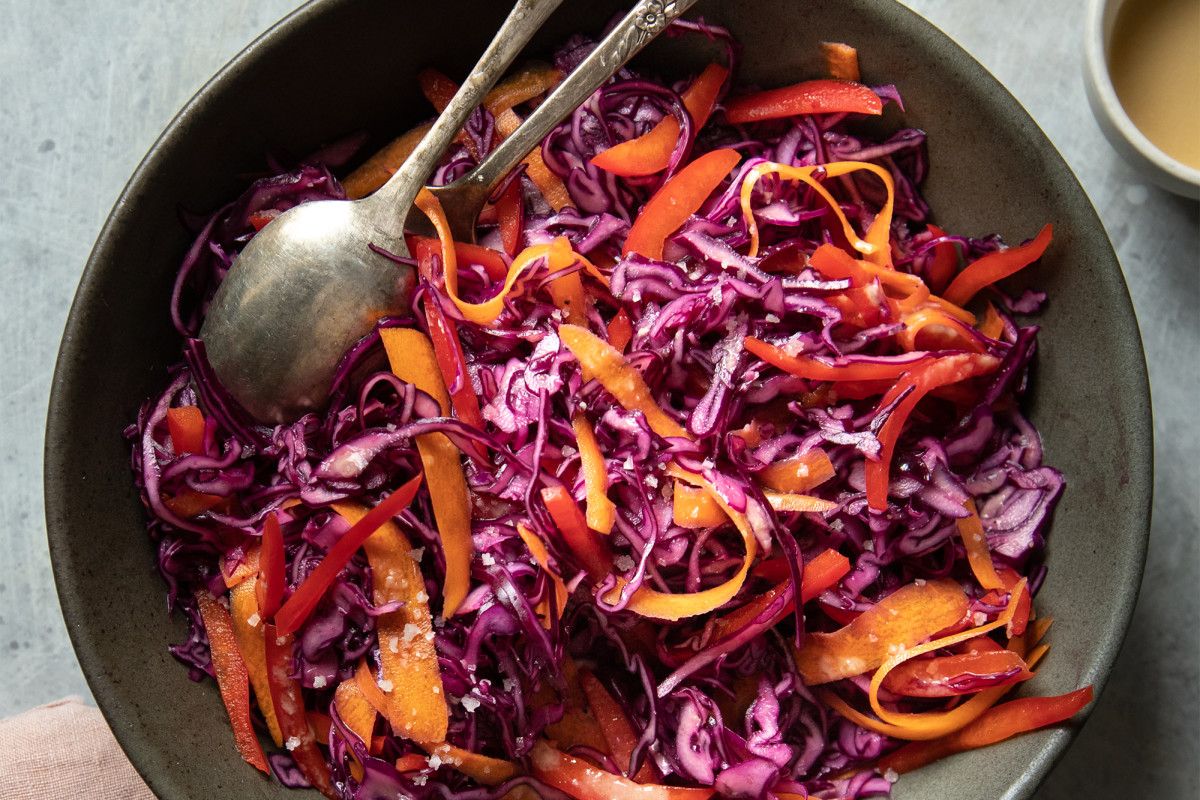 This Easy Ginger Cabbage Slaw Is How I Take Care of Myself