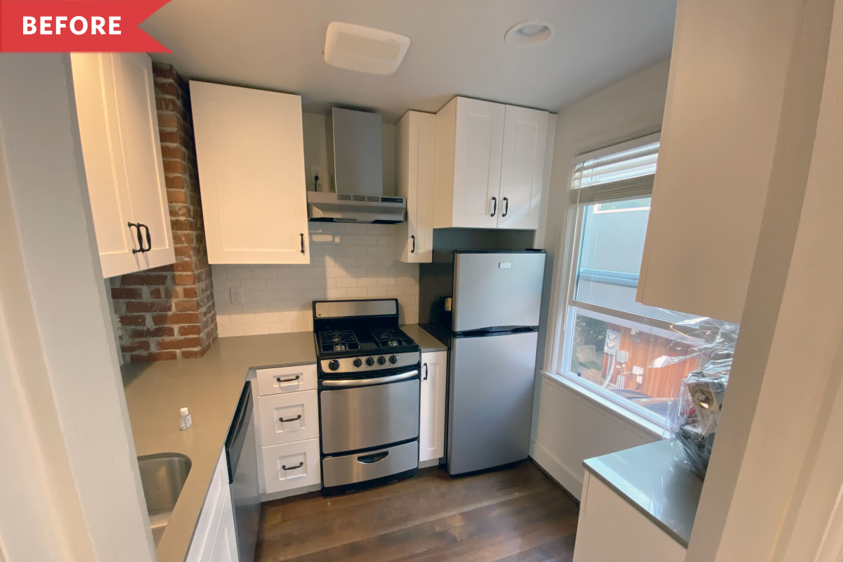 Before and After: This Charming Kitchen Ditches Its Shaker-Style Cabinets