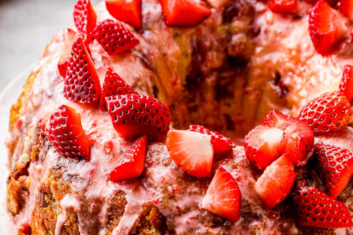 Trust Me: You Don't Want to Miss out on Making This Strawberry Bundt Cake