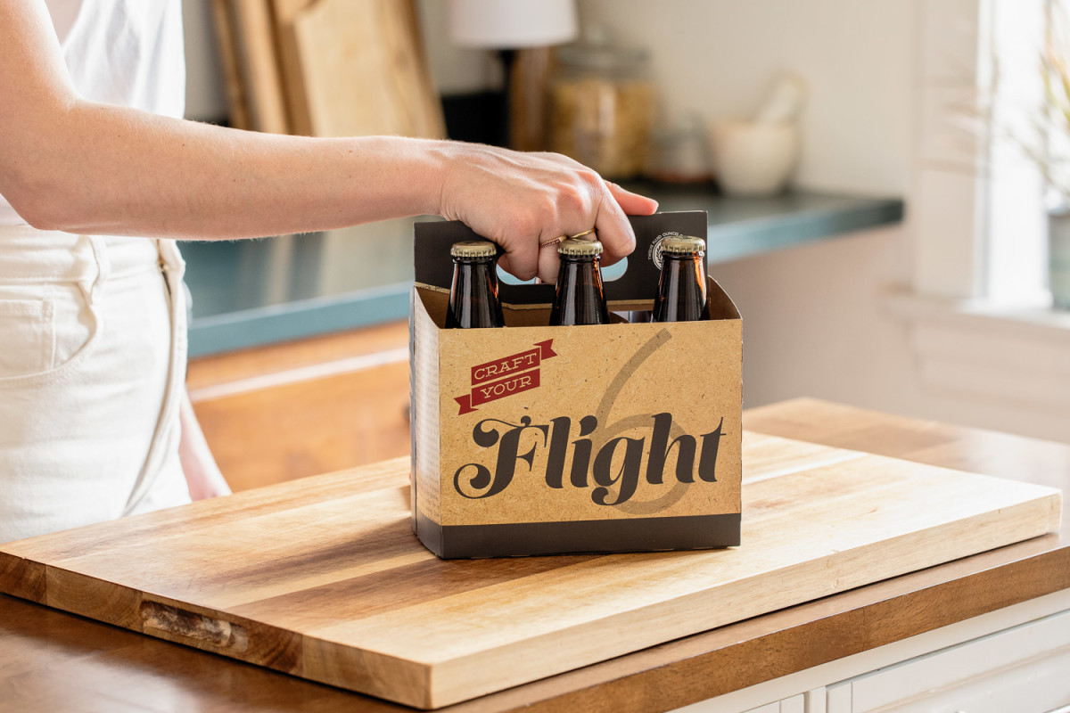 The Last Thing You Should Do with the Cardboard Carrier from a Six-Pack of Beer