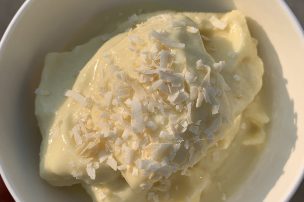 This No-Churn Pineapple-Coconut Soft Serve Is Even Better Than Disney's Dole Whip