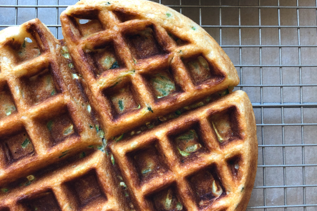 Add Zucchini to Your Waffles for a Veggie-Packed Breakfast